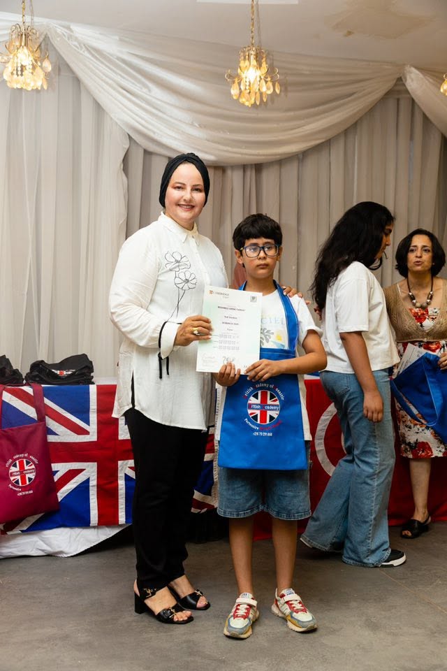 British Academy of Monastir certificate award